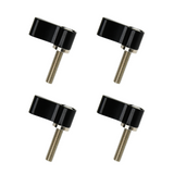 Foto&Tech 4PCS Thumb Lever Screw, M4*17mm & M6*17mm Sizes (Red or Black)