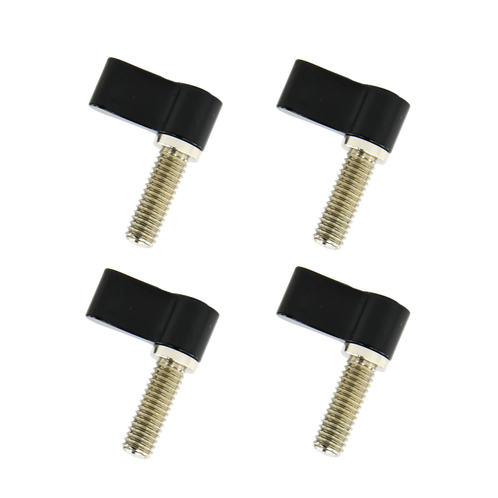 Foto&Tech 4PCS Thumb Lever Screw, M4*17mm & M6*17mm Sizes (Red or Black)