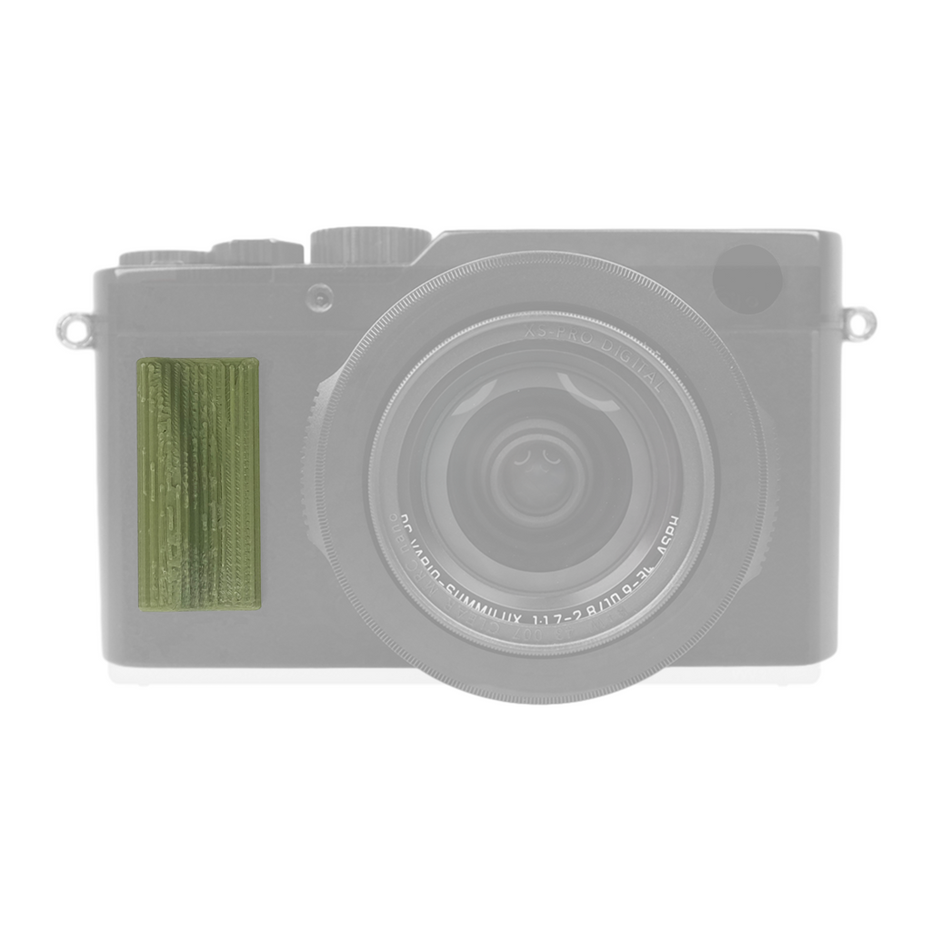 Foto&Tech Plastic Ribbed Texture Attachment Grip Compatible with Leica Cameras