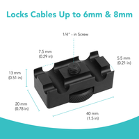 Aluminum Clamp for Tether Cable