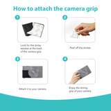 Foto&Tech Camera Attachment Grip for Sony AG-R2 RX100III RX100II RX100