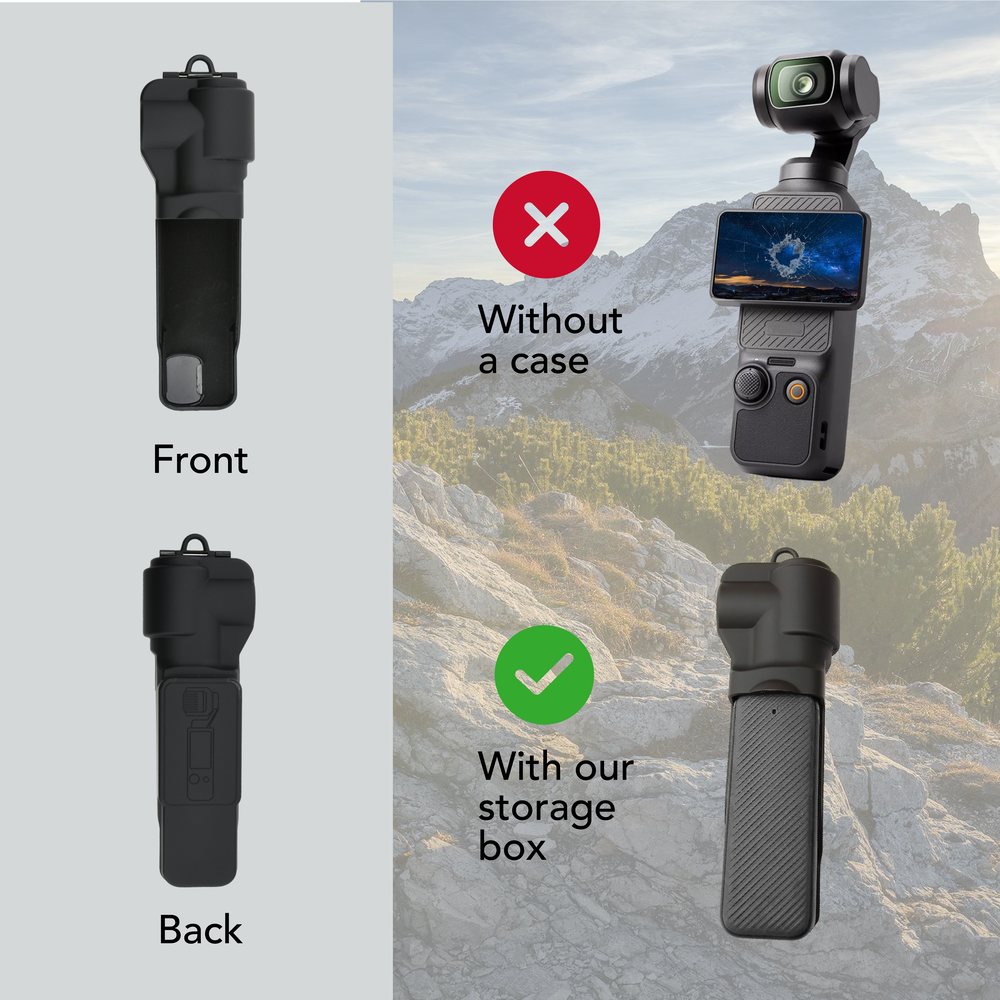 Foto&Tech Storage Box Compatible with DJI Osmo Pocket 3 Camera