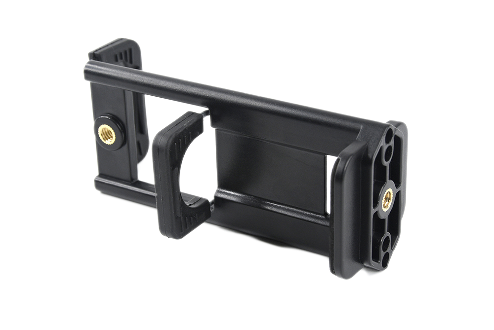 Universal Smartphone Tablet Tripod Adapter Anti-Slip Clamp w 1/4-20 Standard Screw