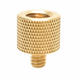 Foto&Tech Brass 3/8"-16 F - 1/4"-20 M Tripod Thread Screw Adapter