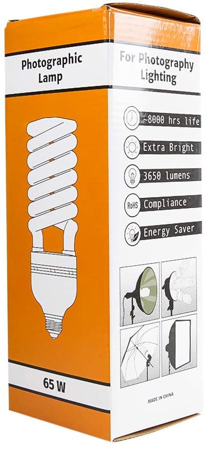 65W Light Bulb Studio Lighting