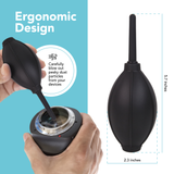 Black Silicone Dust Blower