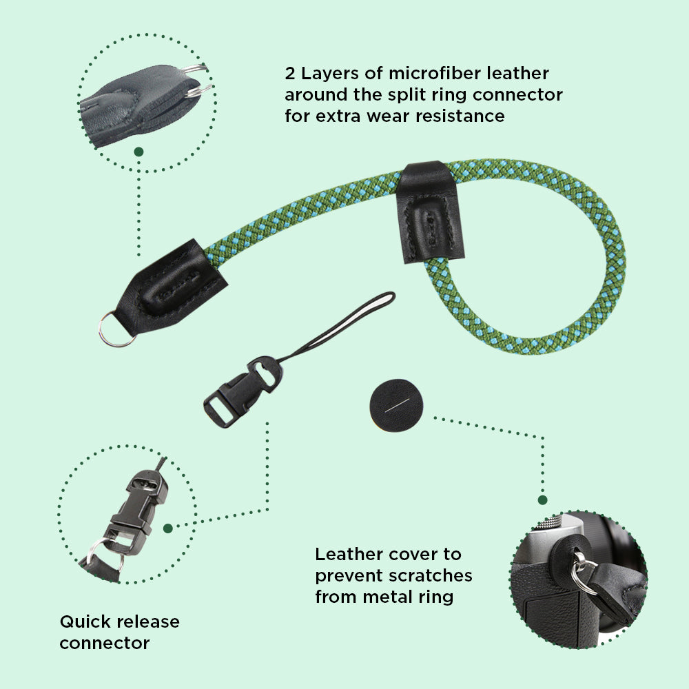 Rope Camera Wrist Strap Compatible with Fujifilm
