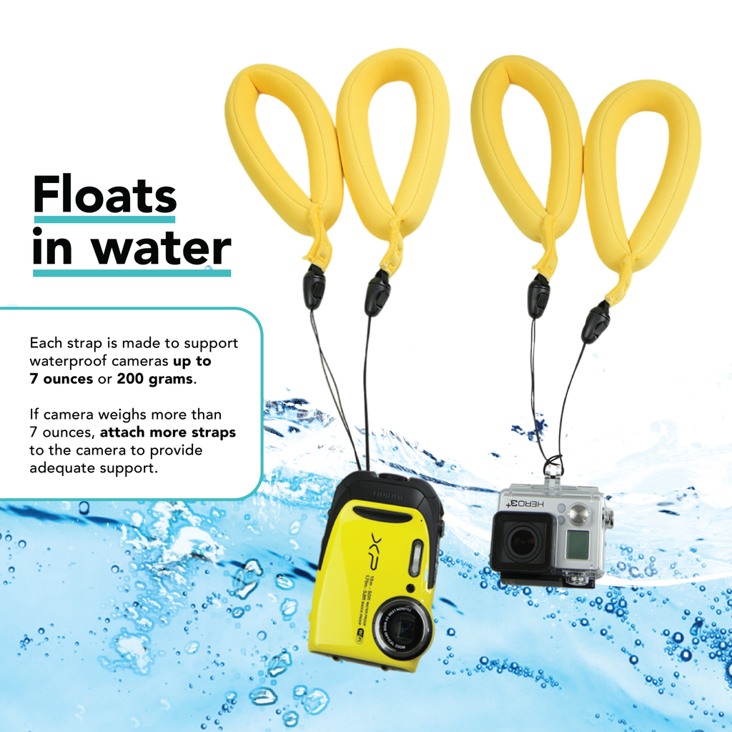 Waterproof Camera Float Strap Wristband