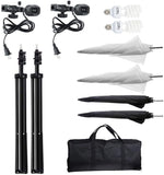 33-Inch Umbrella Studio Lighting Kit