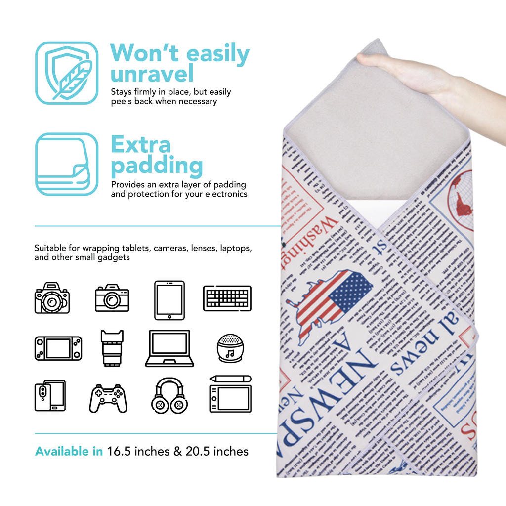 Stretchy, Anti-Scratch Magic Cloth Wrapper