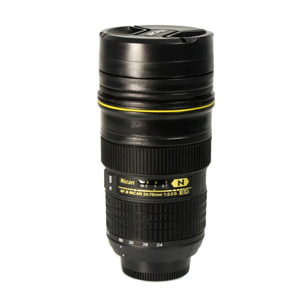 Travel Coffee Stainless Steel Mug & Thermos Lenscup – Foto&Tech