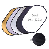 Collapsible Light Reflector (Silver Black Gold White)