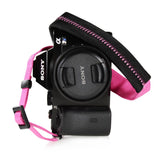 Padded Neck Shoulder Strap with Pink Ties