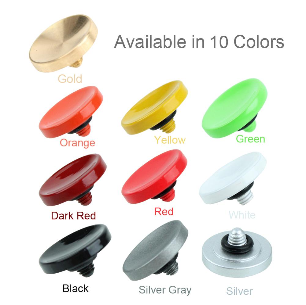 Mixed Colors Soft Shutter Release Button (x3)