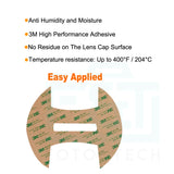 2 Pack 72mm Lens Cap Compatible with Canon