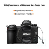 Leather Lens Cap Cover for Nikon x2