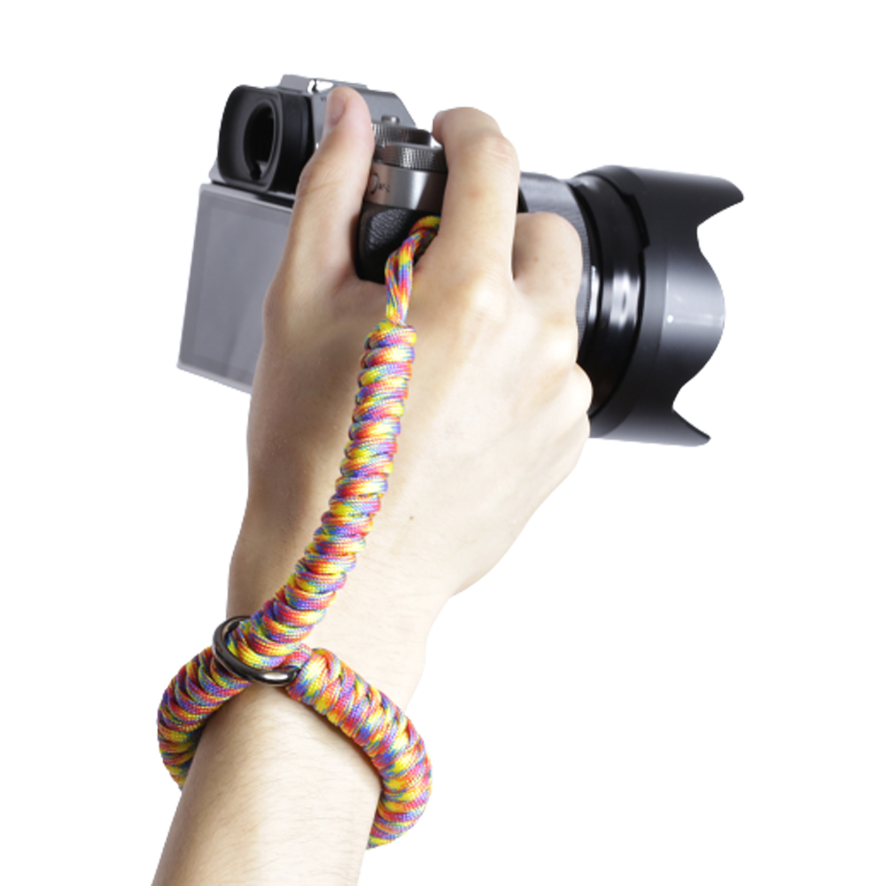 Adjustable Braided Camera Wrist Strap Universal Paracord