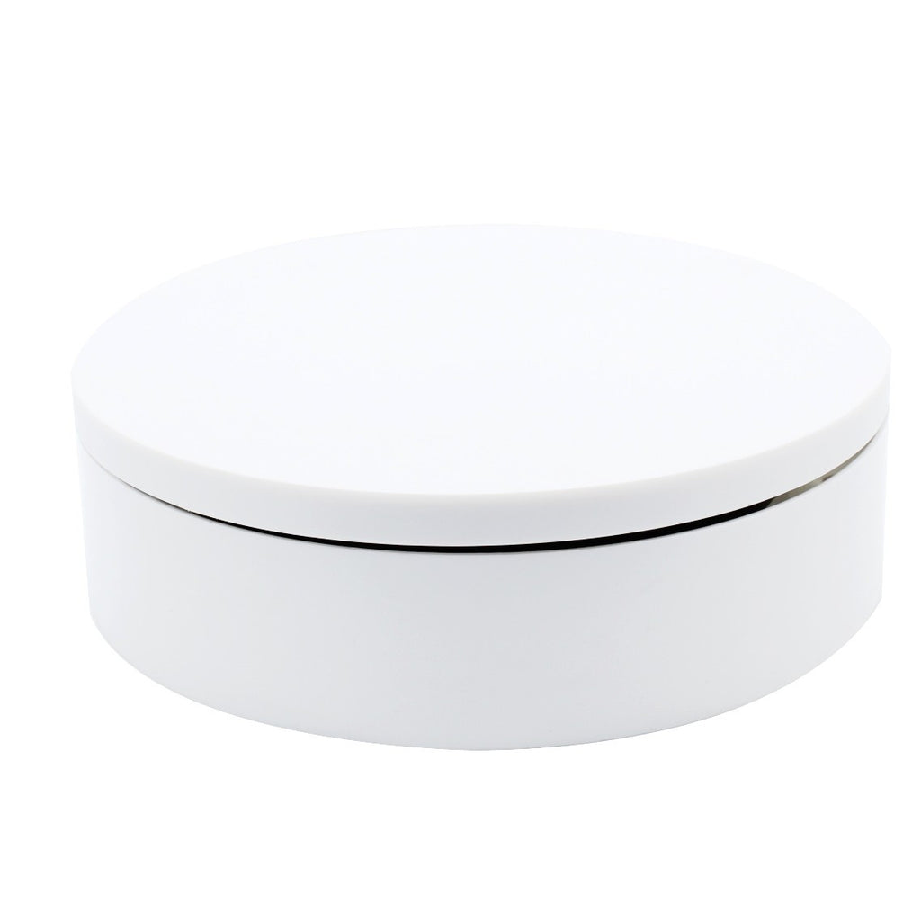 Foto&Tech Electric 8" Turntable-Matte White Finish