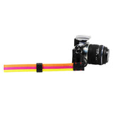 Foto&Tech Multi-Striped Wrist Strap Yellow/Orange