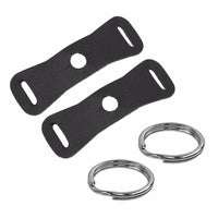 Foto&Tech Leather Pad+Camera Strap Round Lug Ring 1 Pair