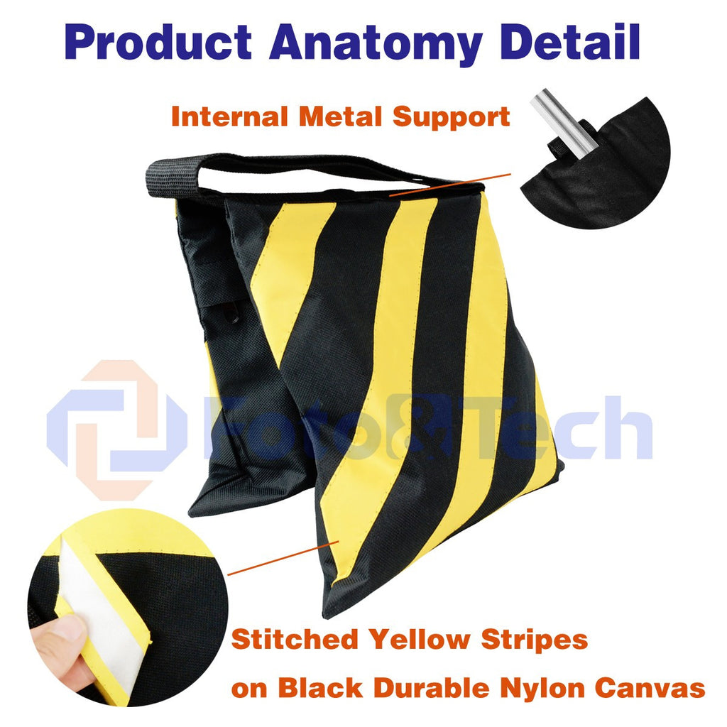 4 Pack Water Resistant Sand Bag (Yellow)