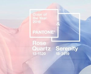 Rose Quartz & Serenity - Colors of the Year 2016