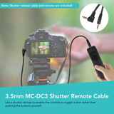 Wired Nikon-DC23 Remote Control for  Nikon Z5 II, Z50 II