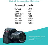2.5mm Remote Control Shutter Release Cable for Panasonic S5Iix (15FT)