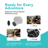Foto&Tech Threaded Aluminum Alloy Metal Front Lens Cover Screw-In Camera Lens Cap