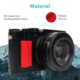 Foto&Tech Plastic Ribbed Texture Attachment Grip Compatible with Leica Cameras