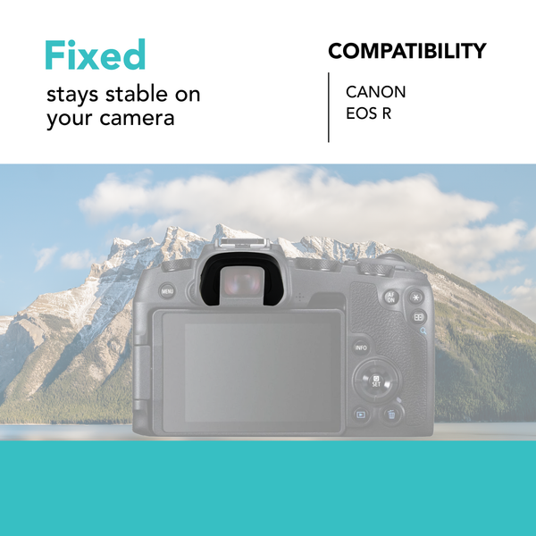 Foto&Tech Rubber Eyecup for EOS R Mirrorless Cameras, Eyepiece Viewfin