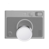 Silver Metal Lens Cap for Fuji Instax Mini Evo, Fuji Mini Accessories for Fuji Instax