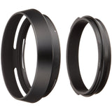 LH-100 Metal Lens Hood 49mm Filter Adapter Ring for Fujifilm X100V X100VI