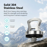 Foto&Tech Camera Quick Release Safety Screw 1/4"-20 for DSLR & Mirrorless