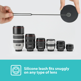 Foto&Tech Aluminum Lens Cap for Ricoh GR IV with Silicone Lens Cap Keeper