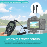 LCD Timer Remote for Nikon Z8 Z6III D780