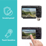 2PCS Tempered Glass Film for Sony Alpha 7 V Camera Display