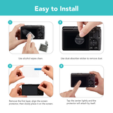 2PCS Tempered Glass Film for Sony Alpha 7 V Camera Display