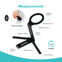 Foto&Tech Multi-functional Foldable Mobile Phone Stand