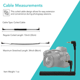Foto&Tech DC-3 Shutter Release Cable for Nikon Z5 II/Z50 II