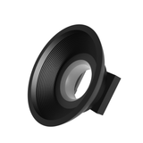 Fototech EF Silicone Viewfinder Eyecup Flip-Back Design with Anti-Reflective Grooves Soft Silicone Eyepiece