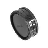 Foto&Tech Body Cap & Rear Lens Cap Set Compatible with Sony A7 V Mirrorless Camera