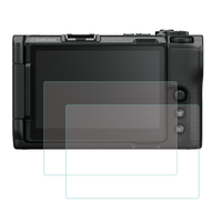 2PCS Tempered Glass Film for Nikon ZR Camera Display, HD Clear Scratch Resistant Bubble-Free Protection