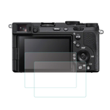 2PCS Tempered Glass Film for Sony Alpha 7CR A7CR Camera Display, HD Clear Scratch Resistant Bubble-Free Protection
