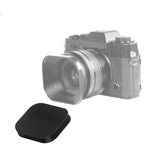 Foto&Tech LH-X200B Square Metal Lens Hood/49mm Filter Adapter Ring