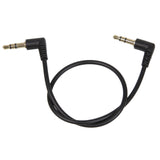 STRAIGHT 3.5 mm mini Jack Timecode Cable Right Angle 12 inches