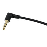 STRAIGHT 3.5 mm mini Jack Timecode Cable Right Angle 12 inches