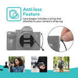 2 Pack 55mm Lens Cap Compatible with Sony A7V