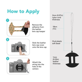 2 Pack 55mm Lens Cap Compatible with Sony A7V