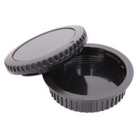 Camera Body Cap + Lens Cover Cap for Canon DSLR